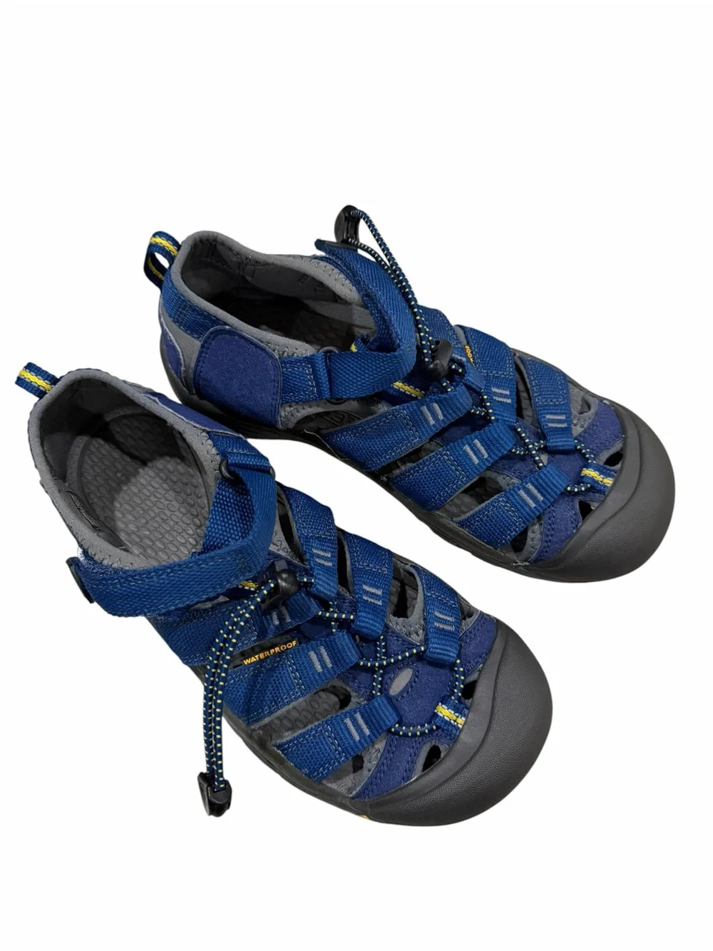 Keen Newport H2 Kids 4Y Blue and Gray Sandal S3‎